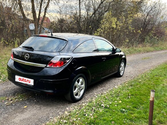 2008 Opel Astra GTC H Рестайлинг, чёрный, 329000 рублей - вид 5