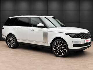 2019 Land Rover Range Rover Long IV Рестайлинг, белый, 7400000 рублей, вид 3