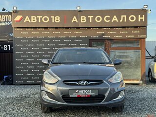 2011 Hyundai Solaris I, серый, 699000 рублей, вид 3