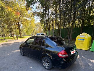 2008 Nissan Tiida I, чёрный, 360000 рублей, вид 4