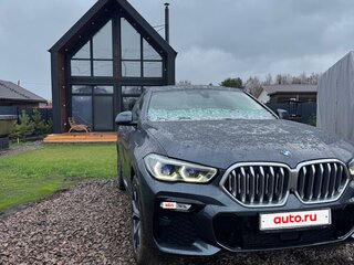 2020 BMW X6 40d III (G06), серый, 7600000 рублей, вид 2