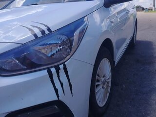 2018 Hyundai Solaris II, белый, 1180000 рублей, вид 4