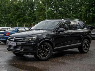 2014 Volkswagen Touareg II, чёрный, 1508000 рублей, вид 1