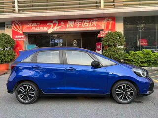 2022 Honda Fit IV Рестайлинг, синий, 1080000 рублей, вид 4