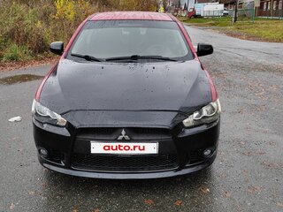 2013 Mitsubishi Lancer X Рестайлинг, красный, 830000 рублей, вид 3