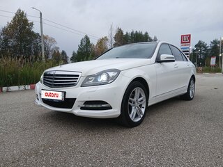 2013 Mercedes-Benz C-Класс 180 III (W204) Рестайлинг, белый, 1690000 рублей, вид 1