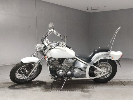 2005 Yamaha XVS400 Drag Star, белый, 335000 рублей, вид 2