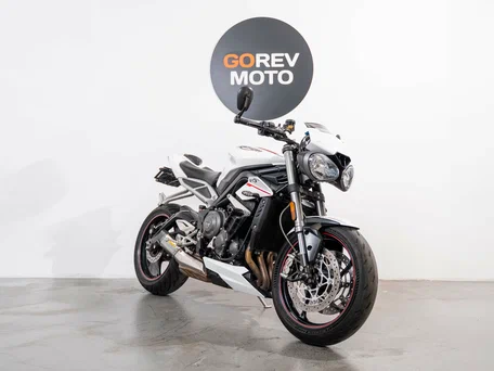 2019 Triumph Street Triple, белый, 830000 рублей, вид 4