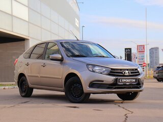 2020 Lada (ВАЗ) Granta I Рестайлинг, серый, 600000 рублей, вид 3