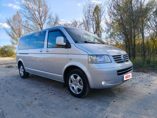2007 Volkswagen Caravelle LWB Long T5, серебристый, 1300000 рублей, вид 3