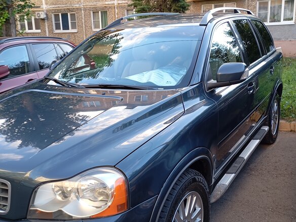2008 Volvo XC90 I Рестайлинг, синий