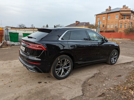 2020 Audi Q8 50 TDI I (4M), чёрный, 7600000 рублей, вид 2