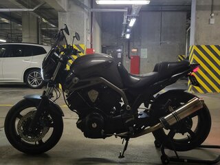 2002 Yamaha BT1100 Bulldog, серый, 420000 рублей, вид 4
