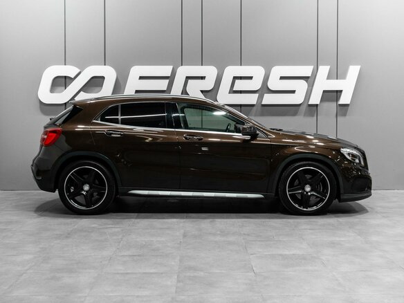 2014 Mercedes-Benz GLA 250 I (X156), коричневый, 1879000 рублей - вид 4