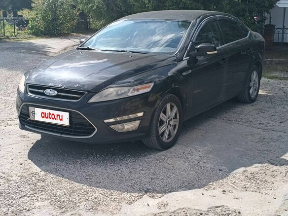 2011 Ford Mondeo IV Рестайлинг, чёрный, 380000 рублей - вид 1