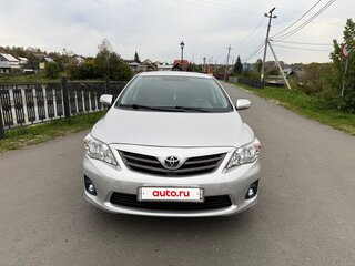 2012 Toyota Corolla X (E140, E150) Рестайлинг, серебристый, 1350000 рублей, вид 1