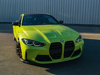 2021 BMW M4 G82/G83, жёлтый, 7300000 рублей, вид 3
