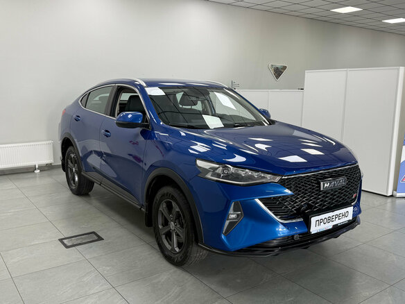 2022 Haval F7x I Рестайлинг, синий, 1940000 рублей - вид 2