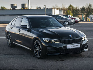 2020 BMW 3 серии 320d xDrive VII (G2x), чёрный, 3778000 рублей, вид 4