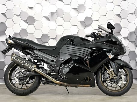 2008 Kawasaki ZZR 1400, чёрный, 745000 рублей, вид 3