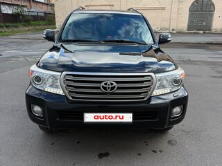 2012 Toyota Land Cruiser 200 Series, чёрный, 2650000 рублей, вид 2