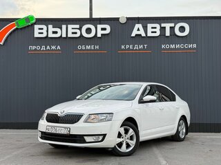 2013 Skoda Octavia III (A7), белый, 1229000 рублей, вид 1