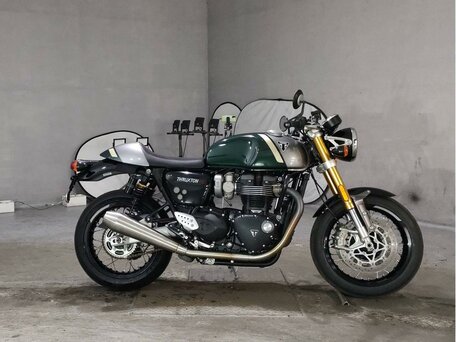 2023 Triumph Thruxton, зелёный, 1777000 рублей, вид 2