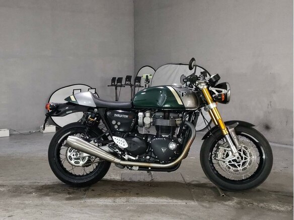 2023 Triumph Thruxton, зелёный, 1777000 рублей - вид 1