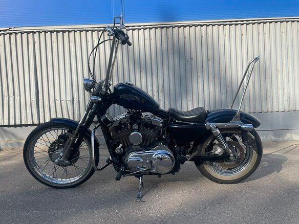 2011 Harley-Davidson XL1200, синий, 800000 рублей - вид 8