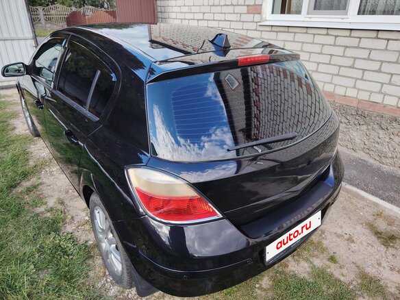 2005 Opel Astra H, чёрный, 400000 рублей - вид 14