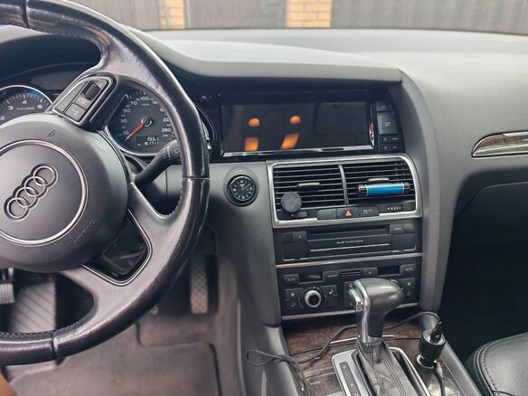 2012 Audi Q7 I (4L) Рестайлинг, чёрный, 1650000 рублей - вид 9