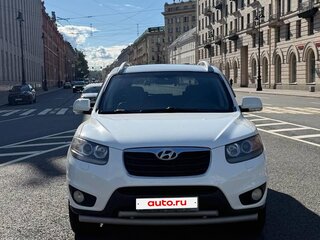 2011 Hyundai Santa Fe II Рестайлинг, белый, 989000 рублей, вид 1