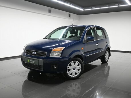 2009 Ford Fusion I Рестайлинг, синий, 395000 рублей, вид 1