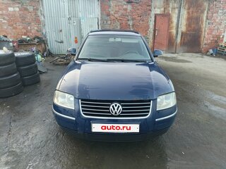 2003 Volkswagen Passat B5 Рестайлинг, синий, 250000 рублей, вид 1