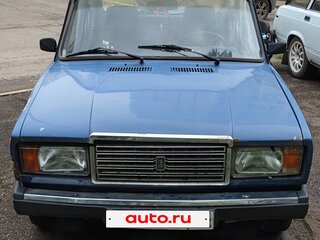 2005 Lada (ВАЗ) 2107, синий, 105000 рублей, вид 2