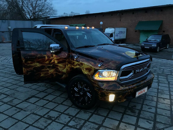 2013 Dodge RAM IV (DS/DJ), чёрный - вид 27