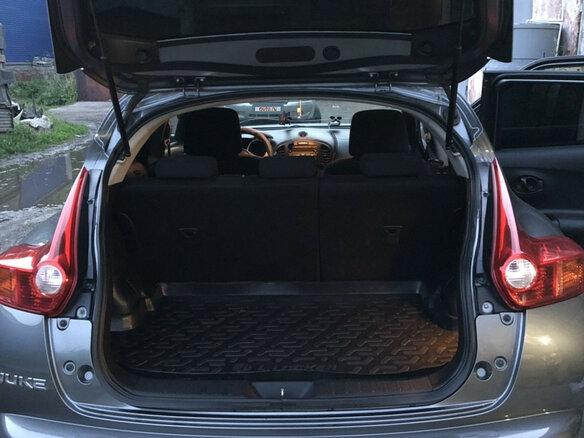 2014 Nissan Juke I, серый, 950000 рублей - вид 9
