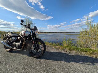 2016 Triumph Street Twin, серый, 700000 рублей, вид 1