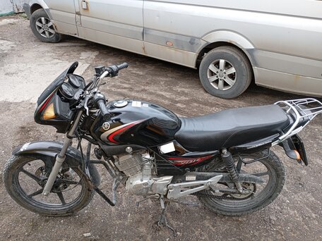 2009 Yamaha YBR125, чёрный, 173000 рублей, вид 4