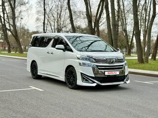 2018 Toyota Vellfire II Рестайлинг, белый, 6200000 рублей, вид 4