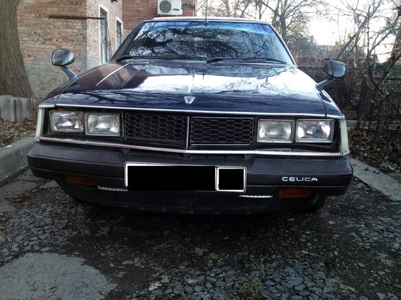 1977 Toyota Celica II (A40, A50), синий - вид 1