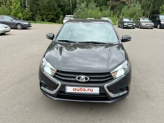 2016 Lada (ВАЗ) Vesta I, чёрный, 1150000 рублей, вид 3