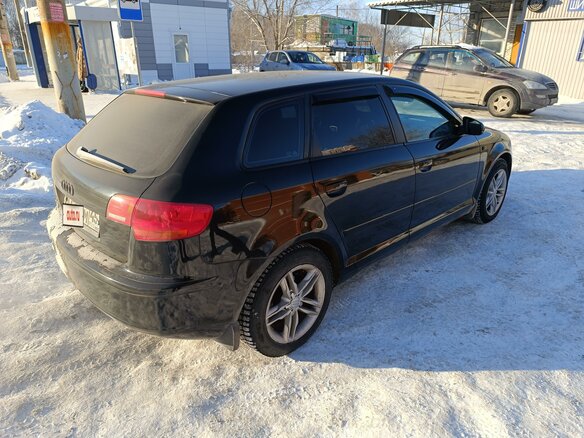 2006 Audi A3 II (8P) Рестайлинг 1, чёрный, 750000 рублей - вид 5