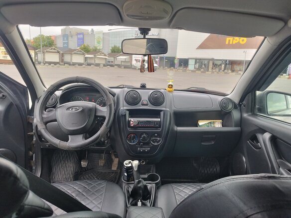 2017 Lada (ВАЗ) Granta I, серый, 625000 рублей - вид 7