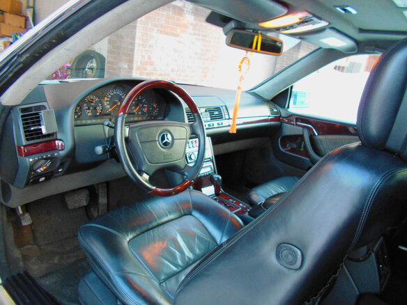 1998 Mercedes-Benz CL-Класс 600 I (C140), серебристый - вид 7