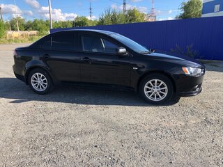 2014 Mitsubishi Lancer X Рестайлинг, чёрный, 980000 рублей, вид 5