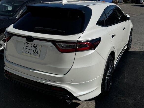 2018 Toyota Harrier III (XU60) Рестайлинг, белый - вид 20