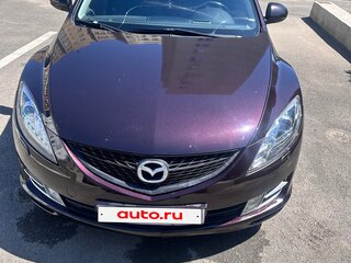 2008 Mazda 6 II (GH), пурпурный, 700000 рублей, вид 1