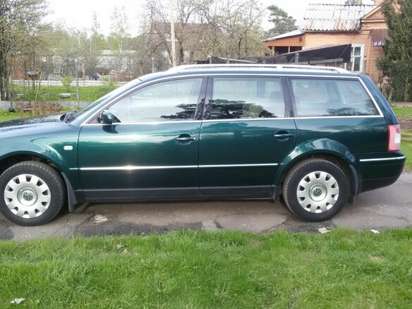 2003 Volkswagen Passat B5 Рестайлинг, зелёный - вид 3