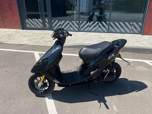 1993 Honda Dio, чёрный - вид 6